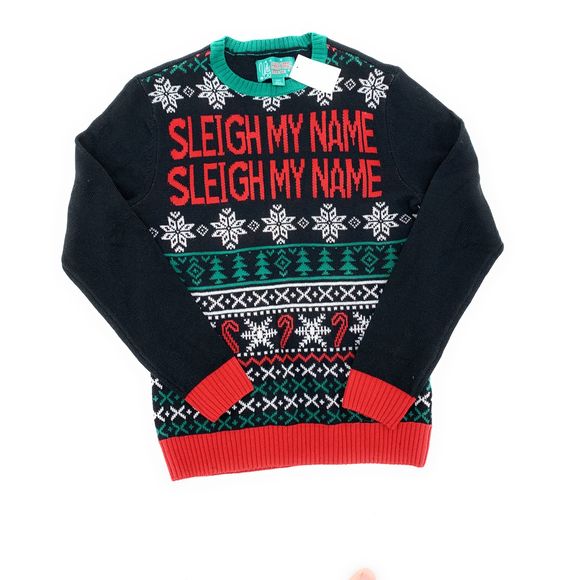 Nordstrom Other - Ugly Mens Christmas Sweater Sleigh My Name NWT M